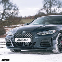 Gloss Black Performance Front Splitter for BMW 4 Series (2020+, G22 G23) - Evolve Automotive