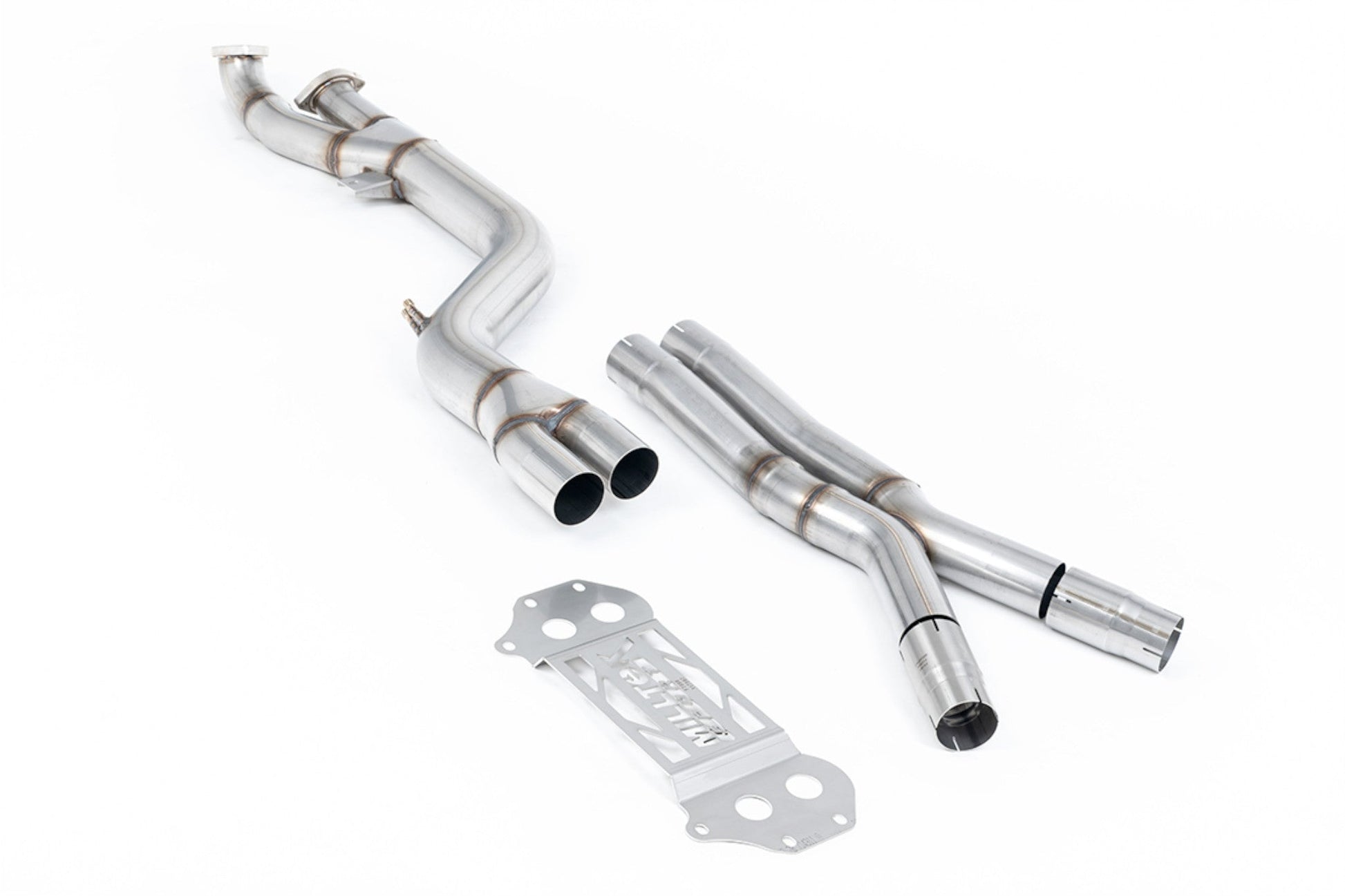 Milltek OPF/GPF Bypass Resonated Single Pipe For OE Axle Back Only - BMW G80 | G81 M3 | G82 M4 - Evolve Automotive