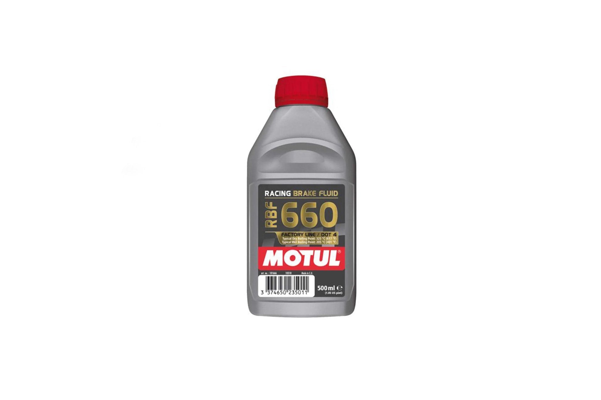 Motul RBF 660 Factory Line Fully Synthetic DOT 4 Racing Brake & Clutch Fluid - Evolve Automotive