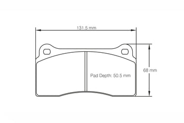 Pagid RSL29 Rear Brake Pads - BMW F87 M2 Competition - Evolve Automotive