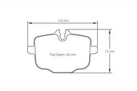 Pagid RSL29 Rear Brake Pads - BMW G80 M3 | G82 M4 - Evolve Automotive