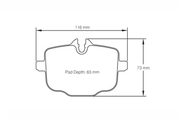 Pagid RSL29 Rear Brake Pads - BMW G80 M3 | G82 M4 - Evolve Automotive