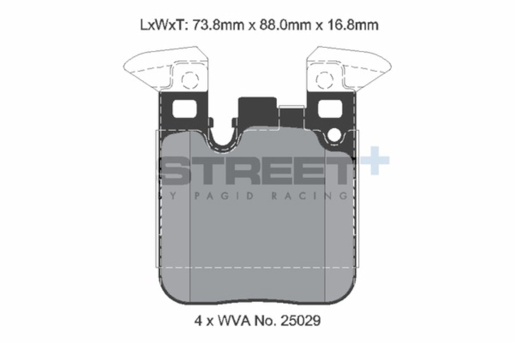 Pagid Street + Rear Brake Pads - BMW F80 M3 | F82 | F83 M4 | CS - Evolve Automotive