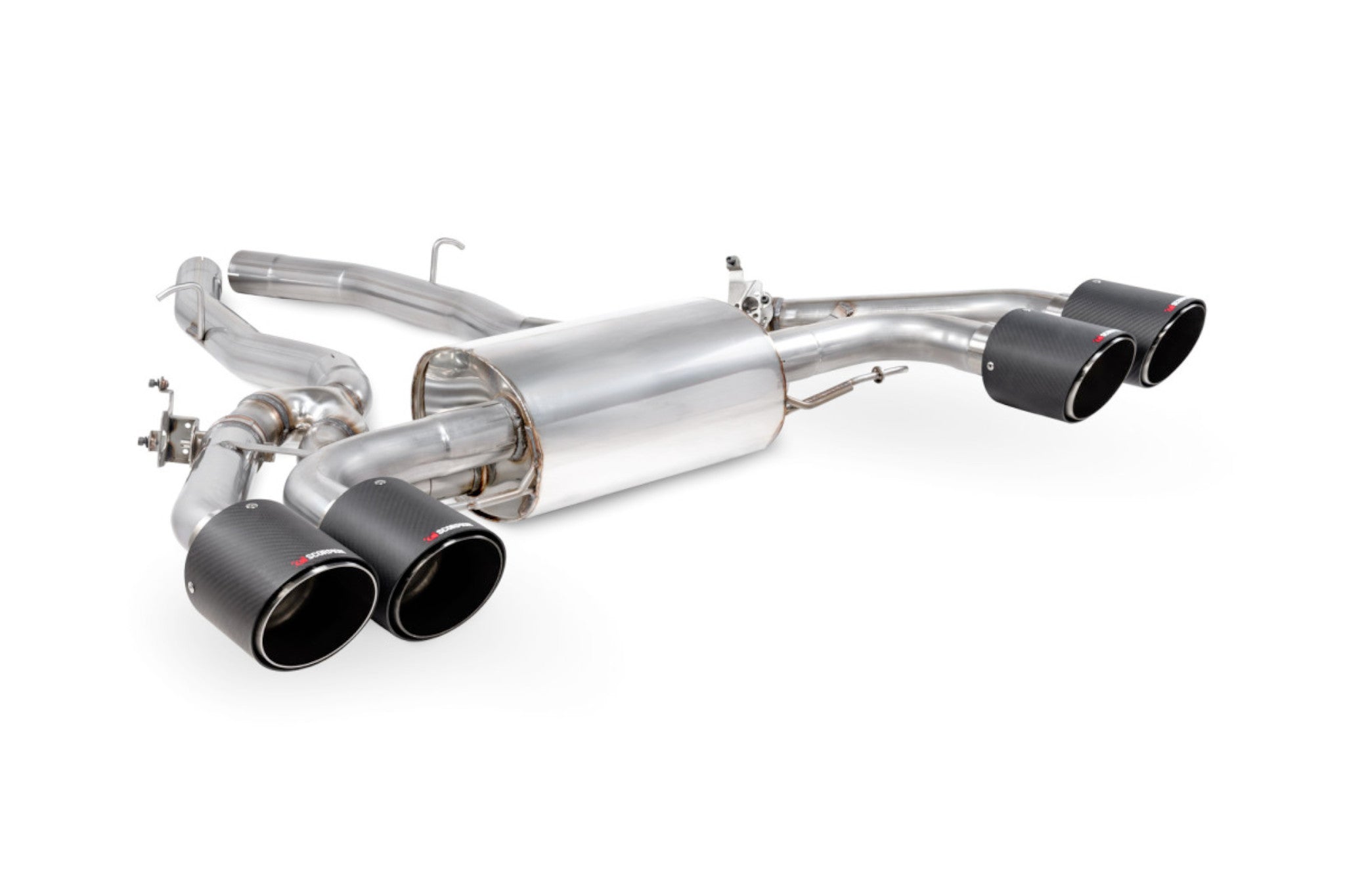 Scorpion Exhausts Half System With Electronic Valves - BMW F97 X3M (LCI) - Evolve Automotive