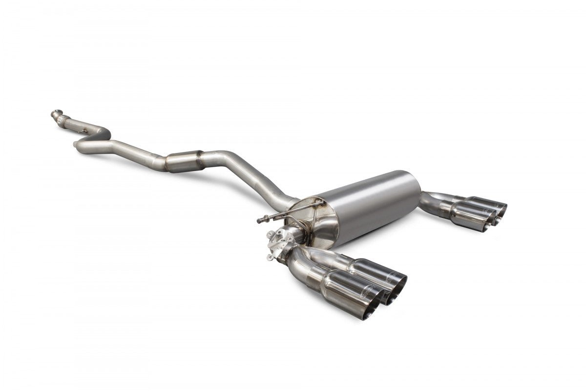 Scorpion Exhausts Non-resonated Cat-back System With Electronic Valve - BMW F87 M2 (N55) - Evolve Automotive