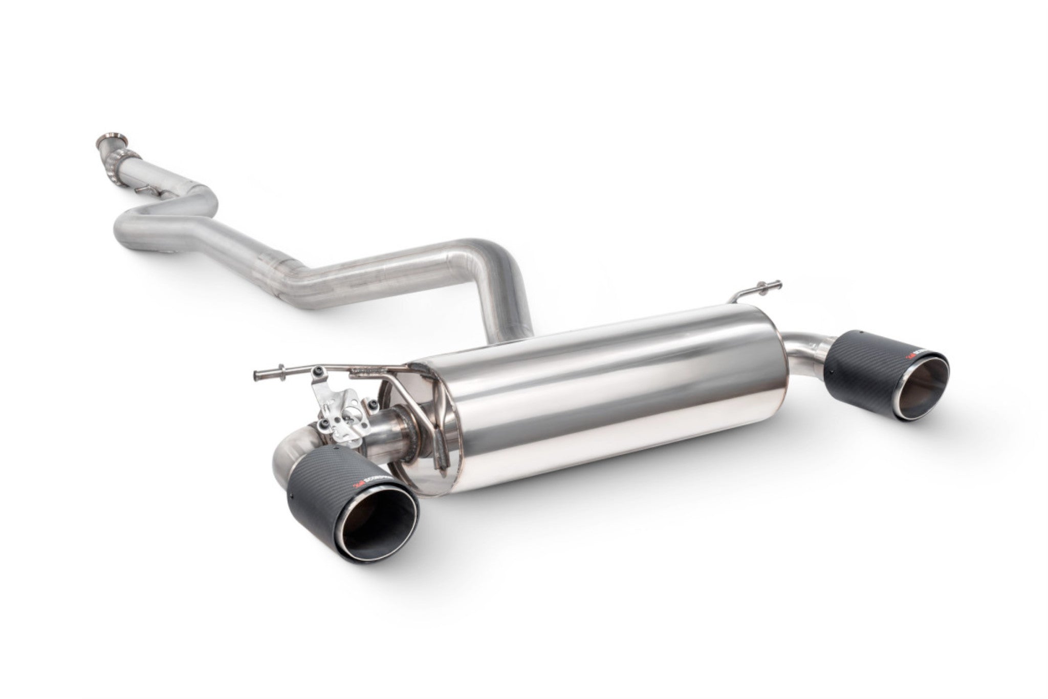Scorpion Exhausts Non - resonated Cat - back system With Electronic Valves - BMW 2 Series M235i - Evolve Automotive