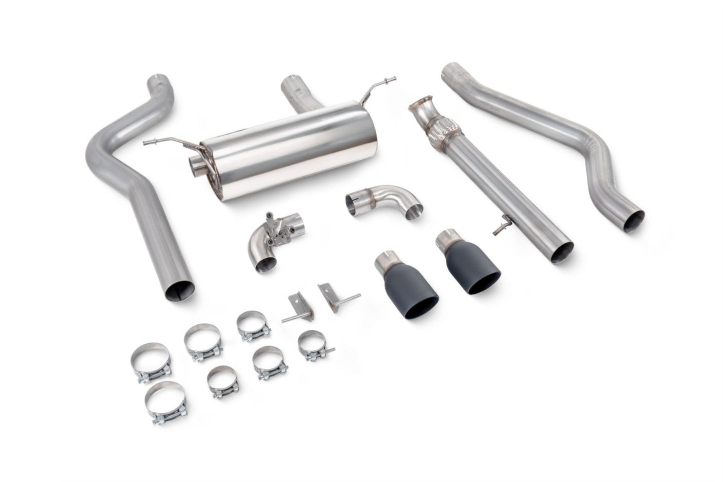Scorpion Exhausts Non - resonated Cat - back system With Electronic Valves - BMW 2 Series M235i - Evolve Automotive