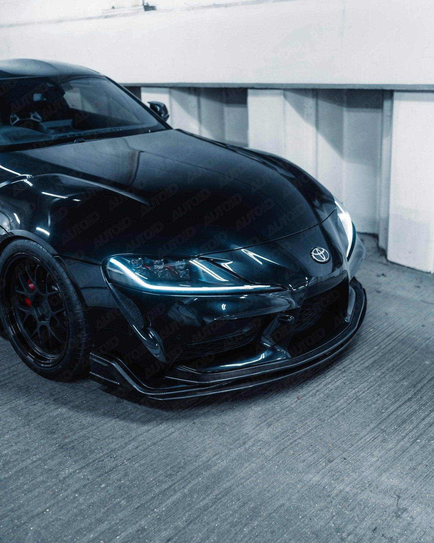 Toyota Supra Mk5 Carbon Fibre ID - 01 Front Splitter (2019+) - Evolve Automotive