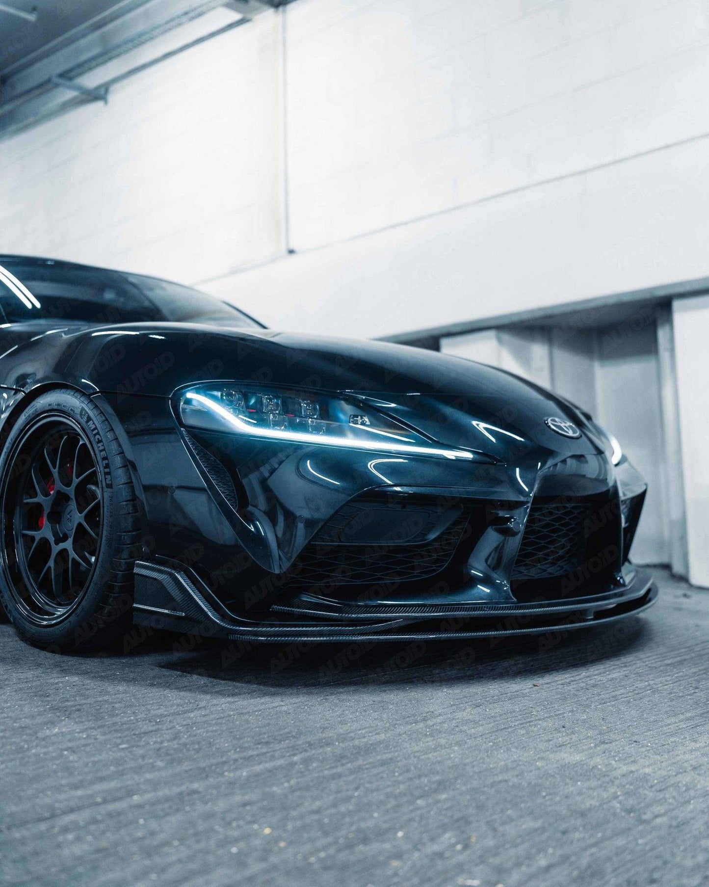 Toyota Supra Mk5 Carbon Fibre ID - 01 Front Splitter (2019+) - Evolve Automotive
