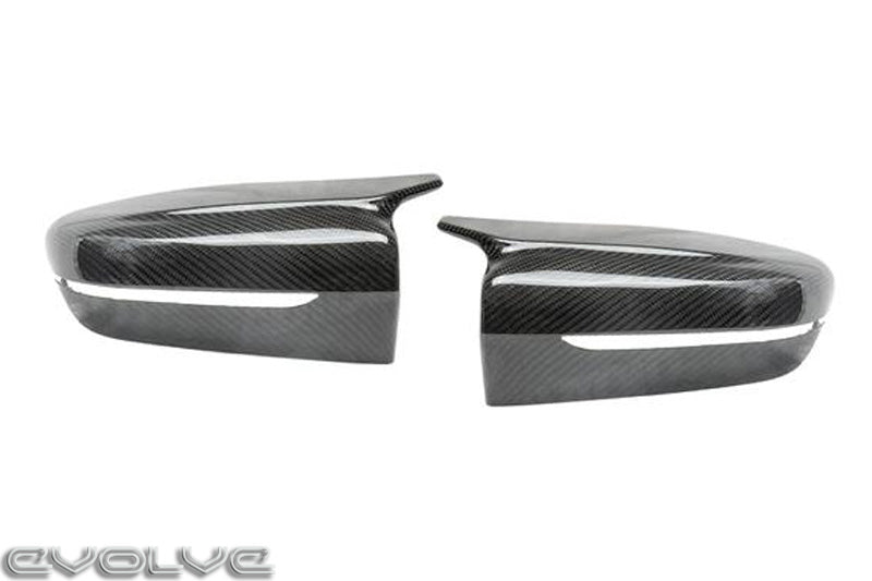 TRE Pre-Preg Carbon Fibre Performance Mirror Covers - BMW G20 | G21 3 Series | G30 | G31 5 Series | G15 | G16 8 Series - Evolve Automotive