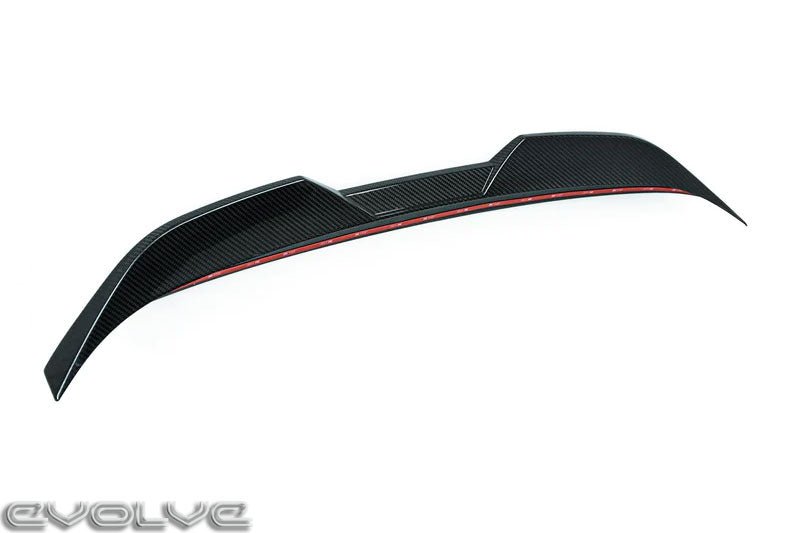 TRE Pre-preg Carbon Fibre Performance Rear Spoiler - BMW G87 M2 | G42 2 Series | M240i - Evolve Automotive