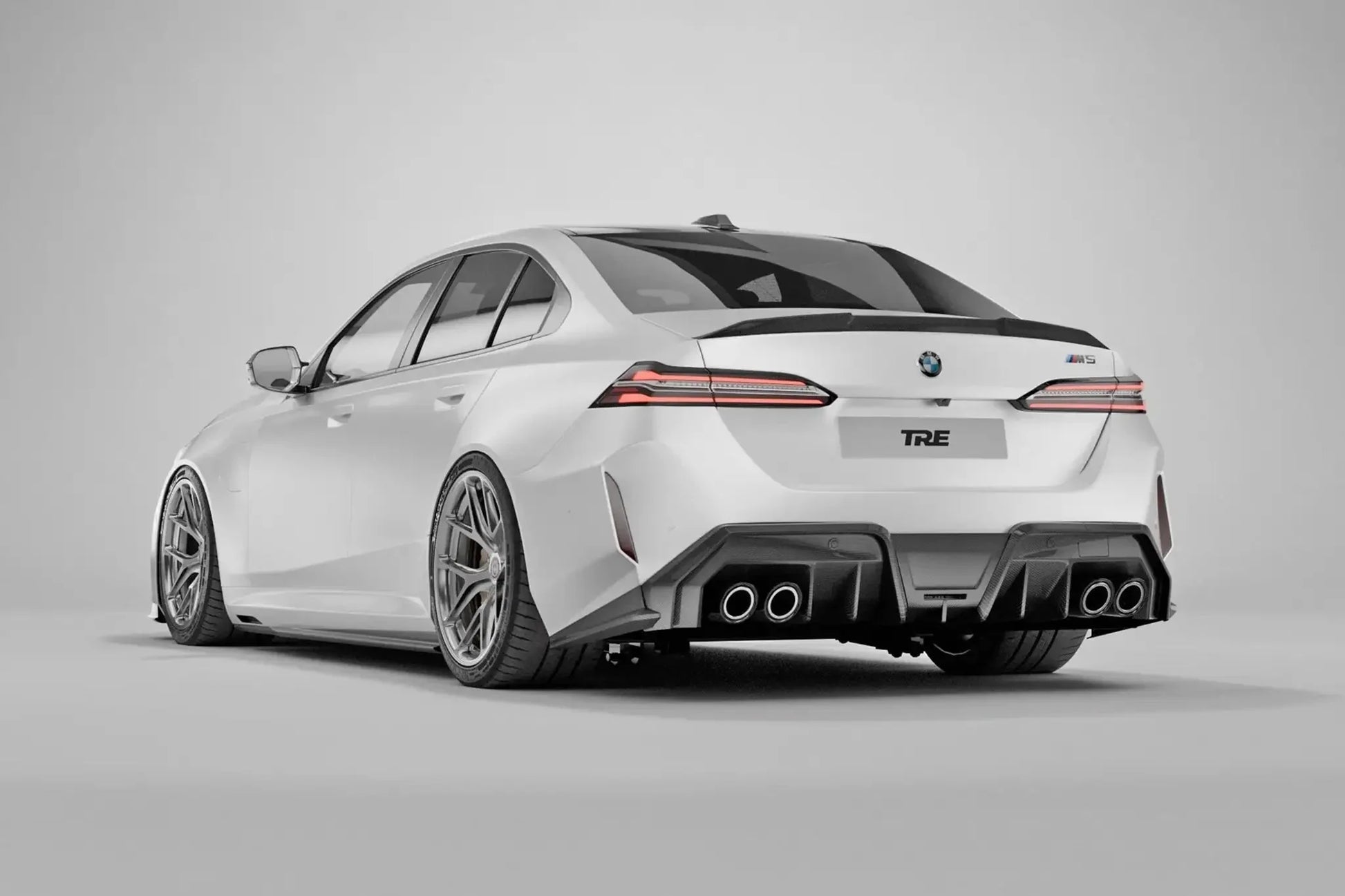 TRE Pre - Preg Carbon Fibre PR - 1 Rear Spoiler - BMW G90 M5 | G60 5 Series - Evolve Automotive