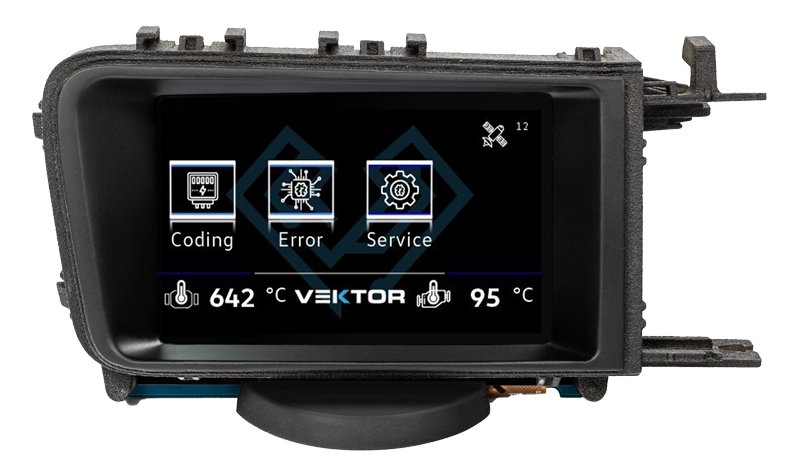Vektor Data Display RHD - VW Golf MK7 | MK7.5 - Evolve Automotive