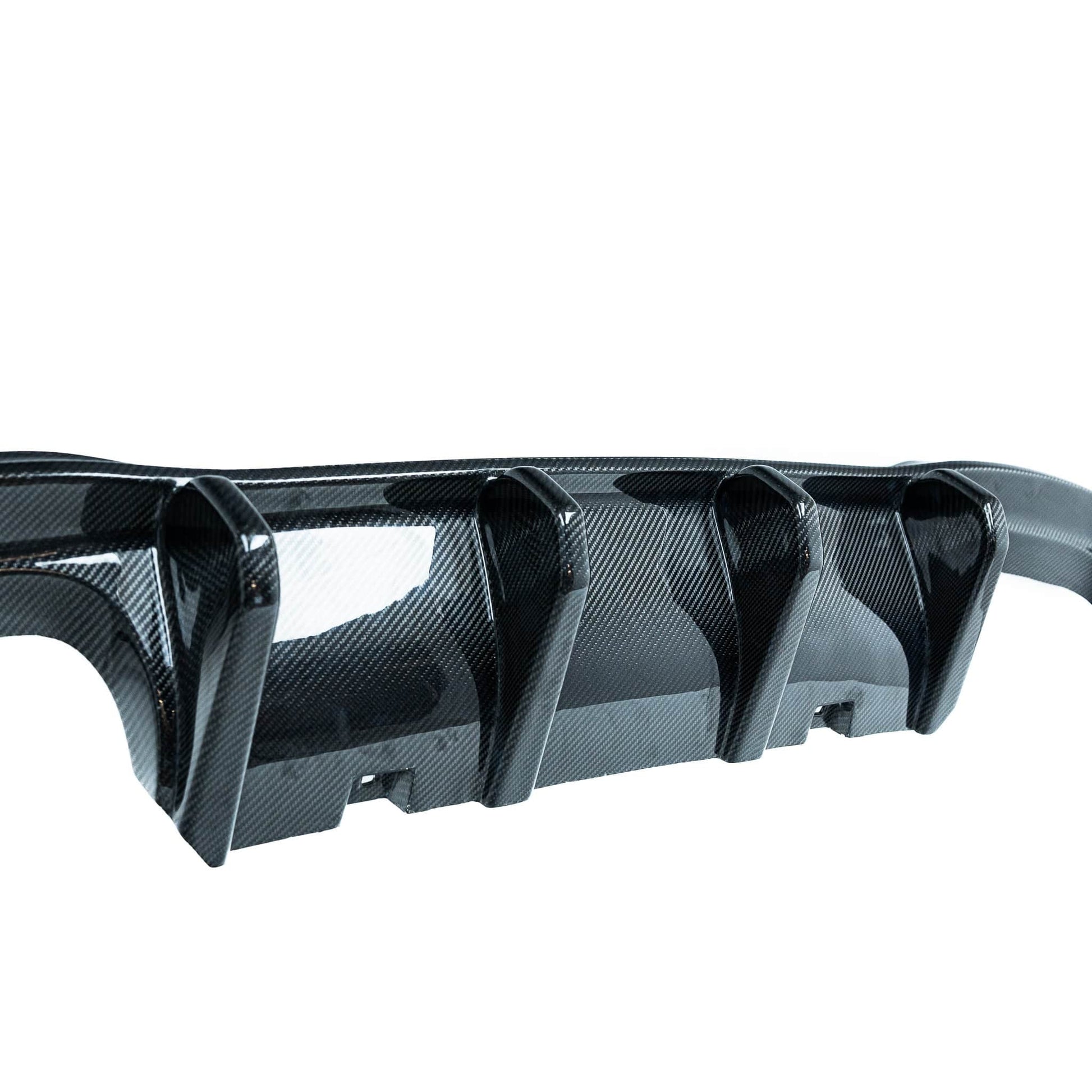 Volkswagen Golf R Mk8 & Mk8.5 Carbon Fibre ID - 01 Rear Diffuser (2020+) - Evolve Automotive