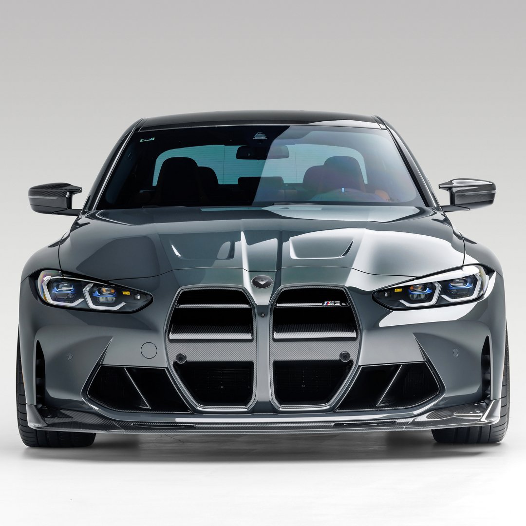Vorsteiner Carbon Fiber Front Splitter - BMW G80 M3 | G82 M4 - Evolve Automotive