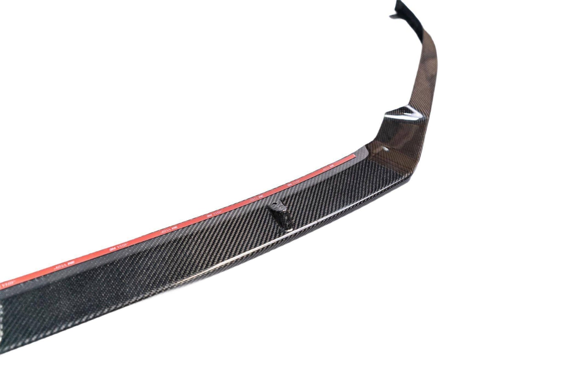 VW Golf R Carbon Fibre Performance Front Splitter (2017 - 2020, Mk7.5) - Evolve Automotive