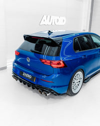 VW Golf R - Line / GTI / R / GTD / GTE Mk8 & Mk8.5 EVO - 1 Gloss Black Rear Spoiler by ZAERO (2020+) - Evolve Automotive