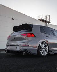 VW Golf R - Line / GTI / R / GTD / GTE Mk8 & Mk8.5 EVO - 1 Gloss Black Rear Spoiler by ZAERO (2020+) - Evolve Automotive