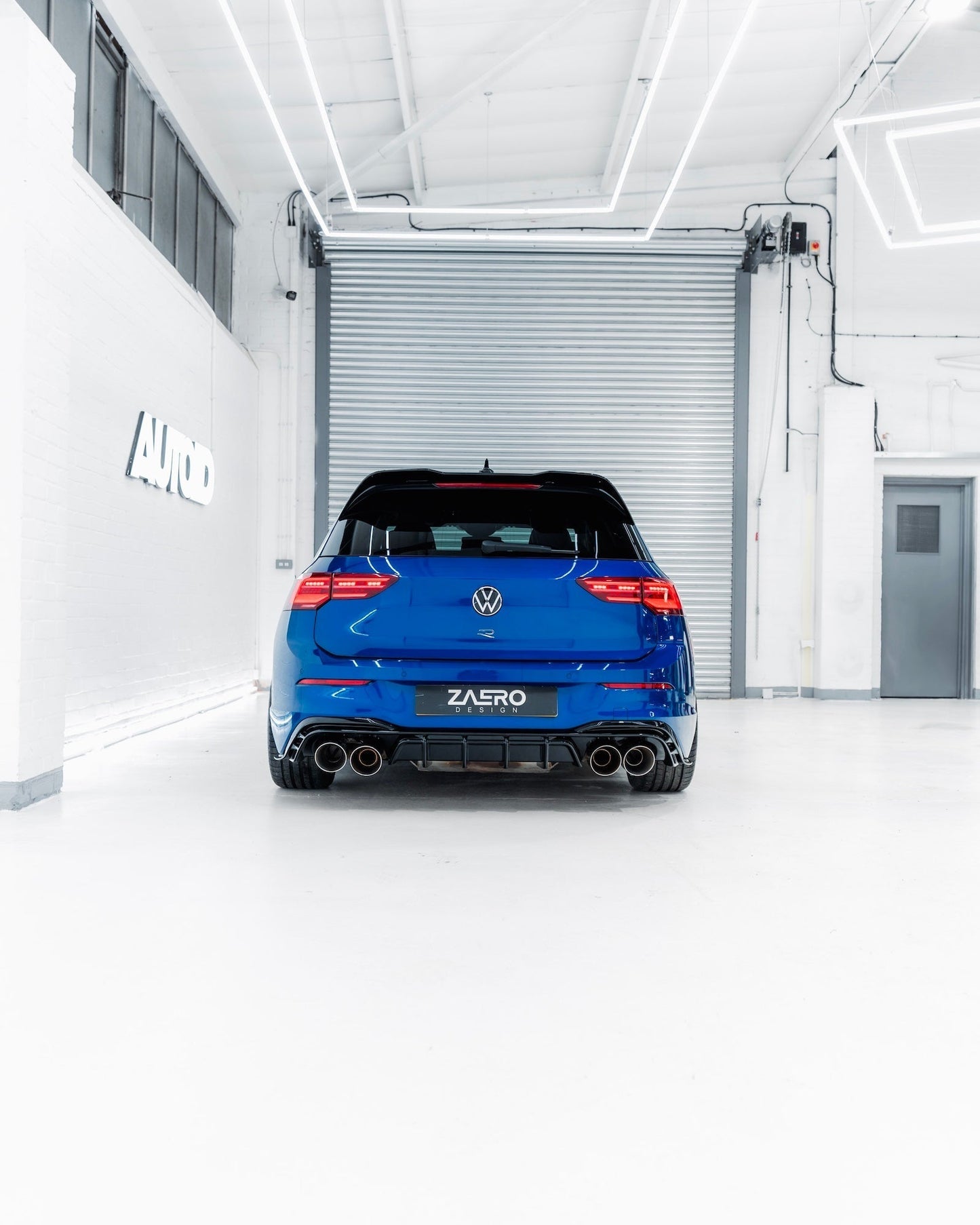 VW Golf R - Line / GTI / R / GTD / GTE Mk8 & Mk8.5 EVO - 1 Gloss Black Rear Spoiler by ZAERO (2020+) - Evolve Automotive