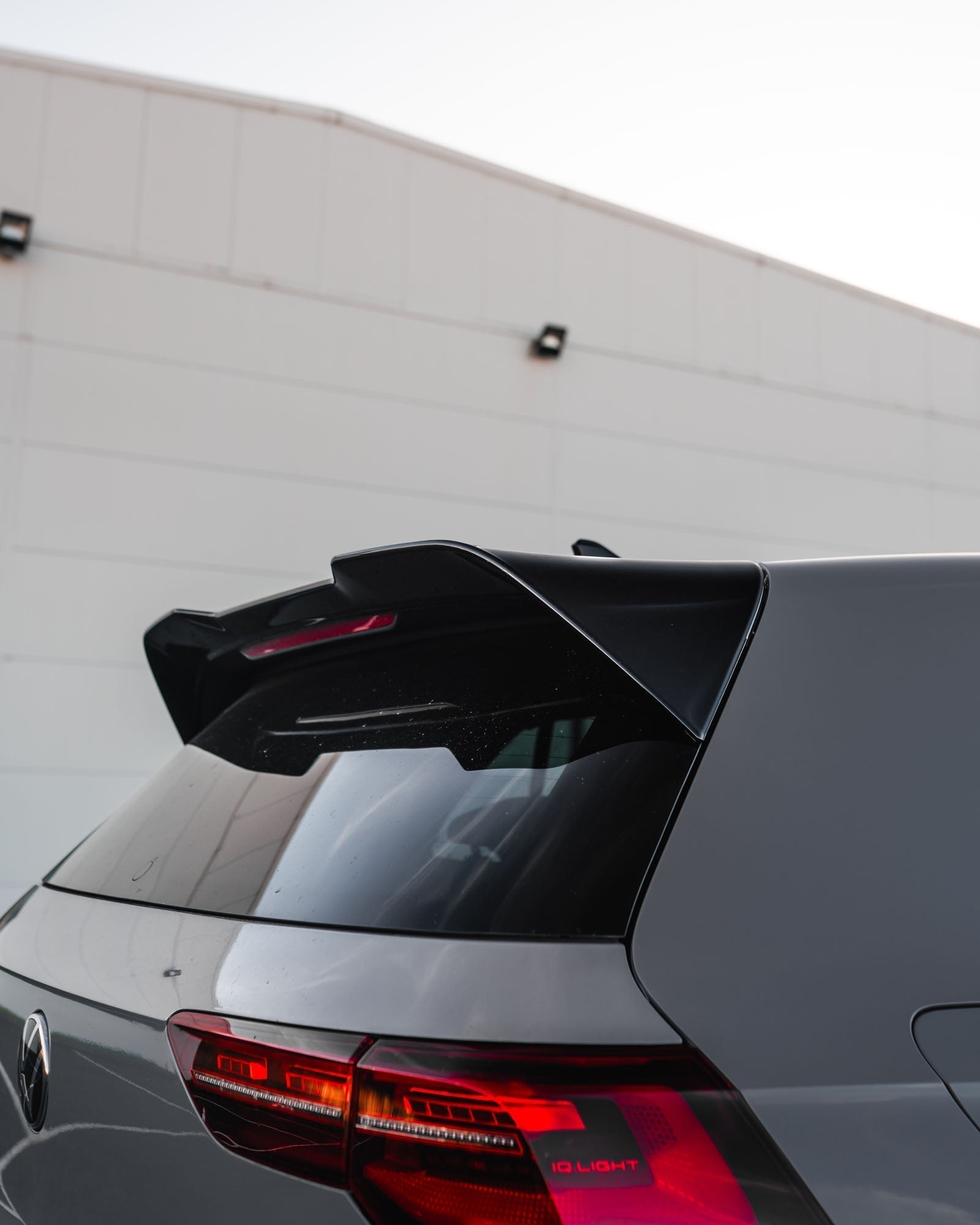 VW Golf R - Line / GTI / R / GTD / GTE Mk8 & Mk8.5 EVO - 1 Gloss Black Rear Spoiler by ZAERO (2020+) - Evolve Automotive