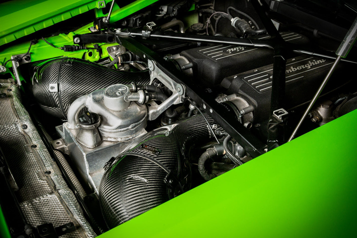 Eventuri Carbon Fibre Intake System - Lamborghini Huracan - Evolve Automotive