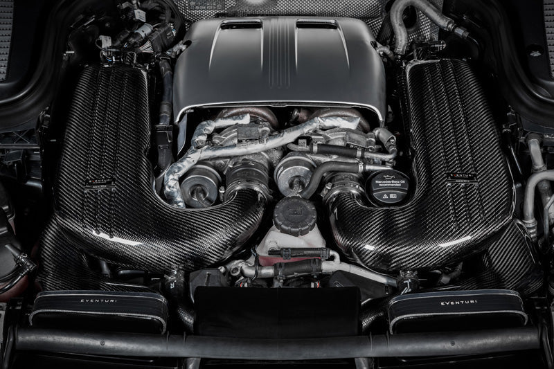 Eventuri Carbon Fibre Intake System - Mercedes GLC 63 | 63S AMG (X253/C253) - Evolve Automotive
