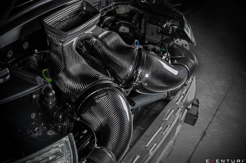 Eventuri Carbon Fibre Intake System - Porsche 911 (991) Turbo | Turbo S - Evolve Automotive