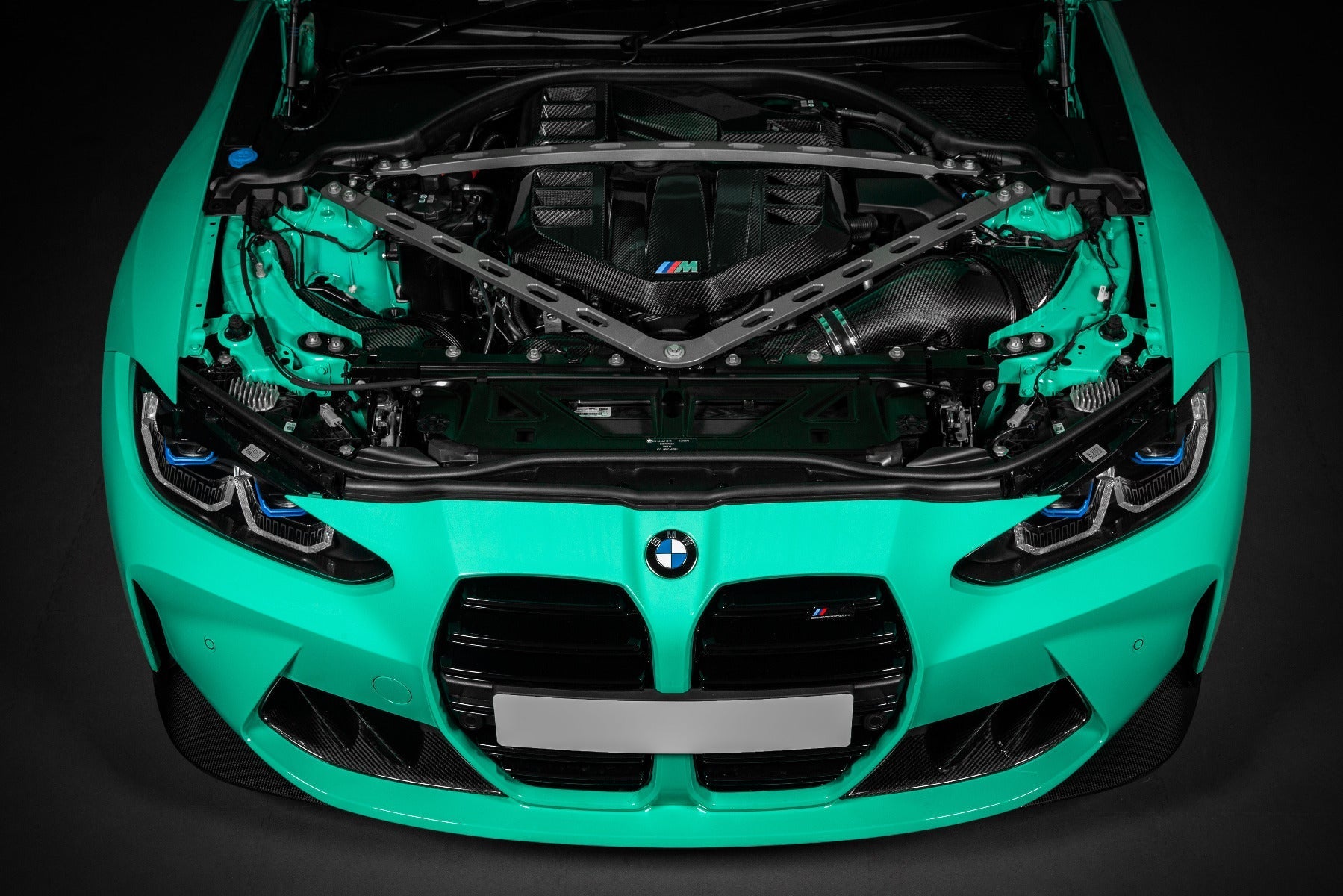 Eventuri Gloss Carbon Fibre Engine Cover - BMW G80 | G81 M3 | G82 | G83 M4 Coupe | Convertible - Evolve Automotive