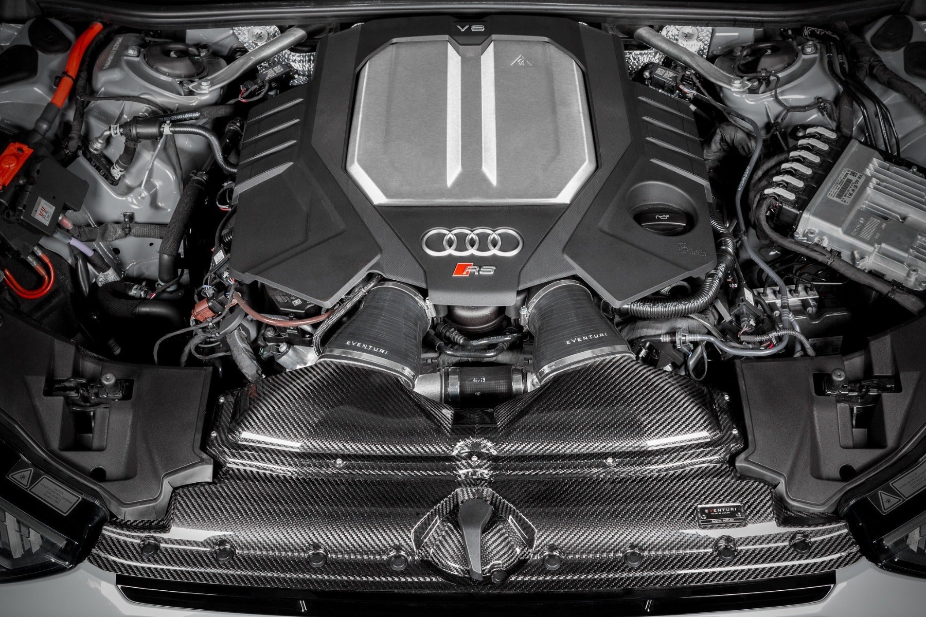 Eventuri Gloss Carbon Fibre Intake System - Audi RS6 | RS7 C8 - Evolve Automotive