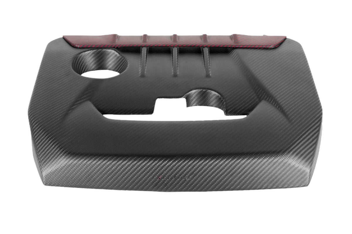 Eventuri Matte Carbon Fibre Engine Cover - Toyota GR Yaris | GR Coroll ...